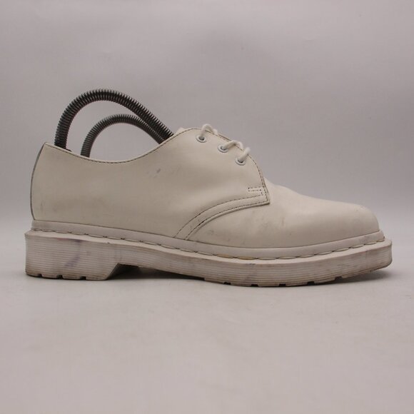 Doc Dr Martens 1461 Mono White Men\'s 7 Women\'s 8 Smooth Leather Oxford 3 Eye main image 9